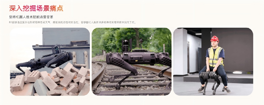 宇樹Unitree B1工業(yè)四足機器人/機器狗(圖3)